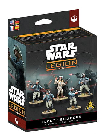 Atomic Mass Games Star Wars: Legion Fleet Troopers Unit Rebel Soldier Plastic Miniatures