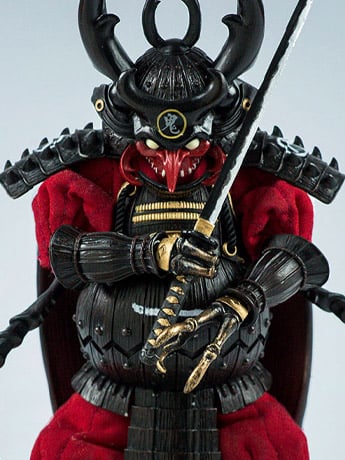 Crowtoys Samurai Beetle Haunted Hollow 1/12 Scale Plastic Figure