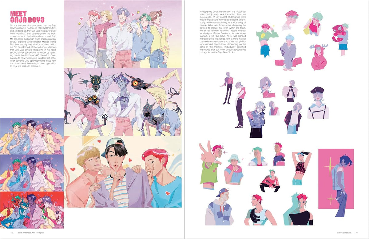 Penguin Random House The Art of KPop Demon Hunters Platinum Edition Art Book - View 8