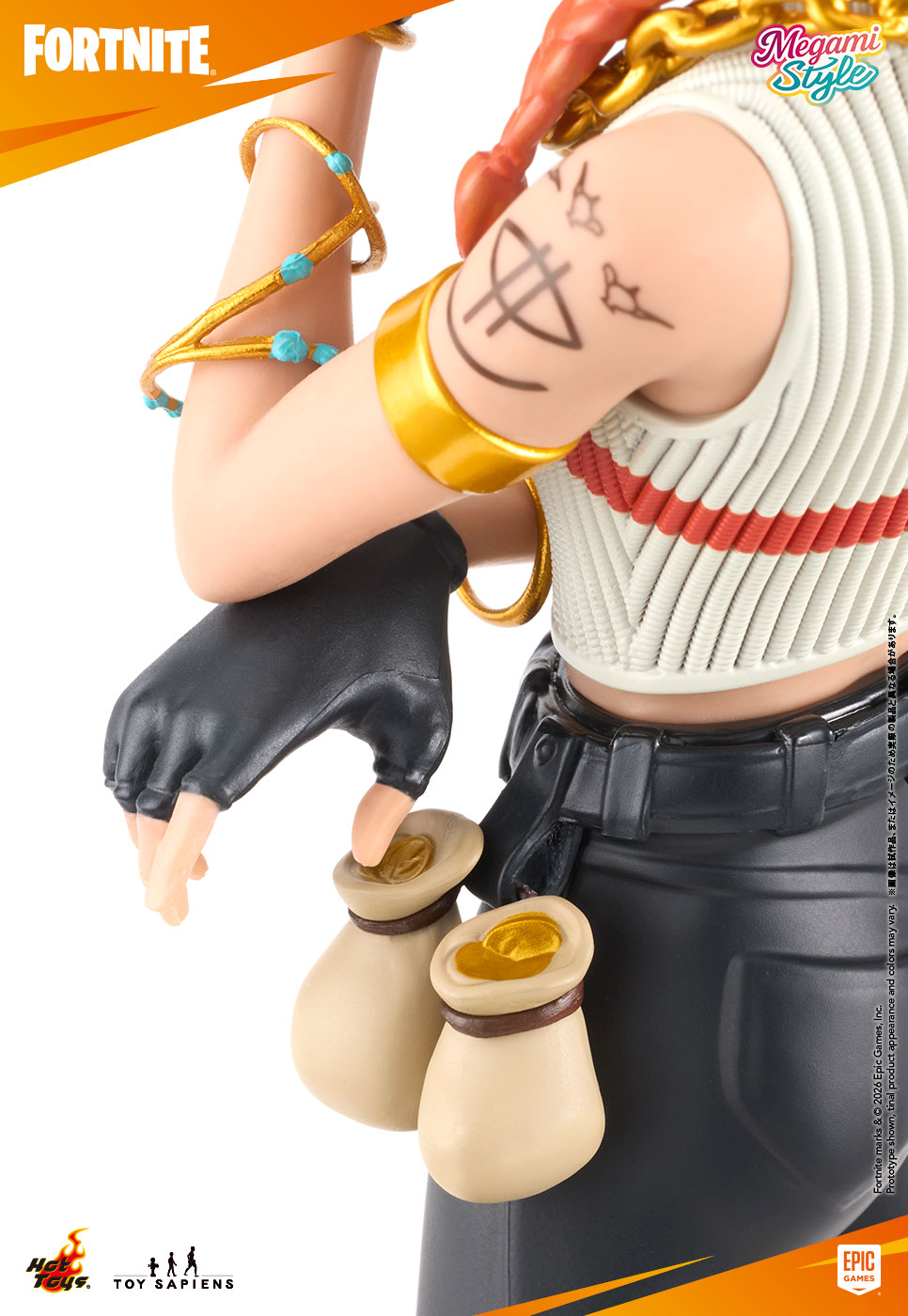 Toy Sapiens Fortnite Megami Style Aura 1/9 Scale Statue 8-Inch - View 12