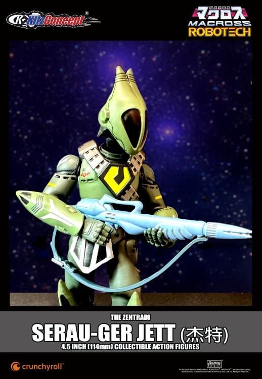 Kitzconcept Macross Serau-Ger Jett 4.5-Inch Action Figure - View 5