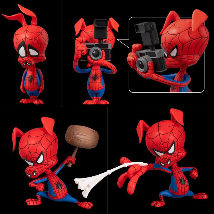 Sentinel Spider-Man: Into the Spider-Verse SV-Action Spider-Gwen and Spider-Ham Plastic Figure Set - View 16