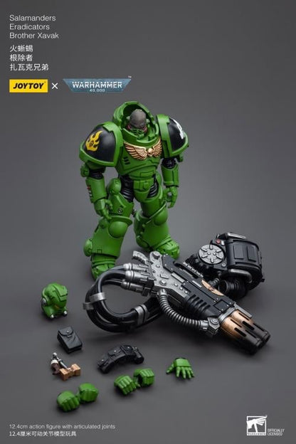 JoyToy Warhammer 40K Salamanders Eradicators Brother Xavak 1/18 Scale Action Figure - View 10