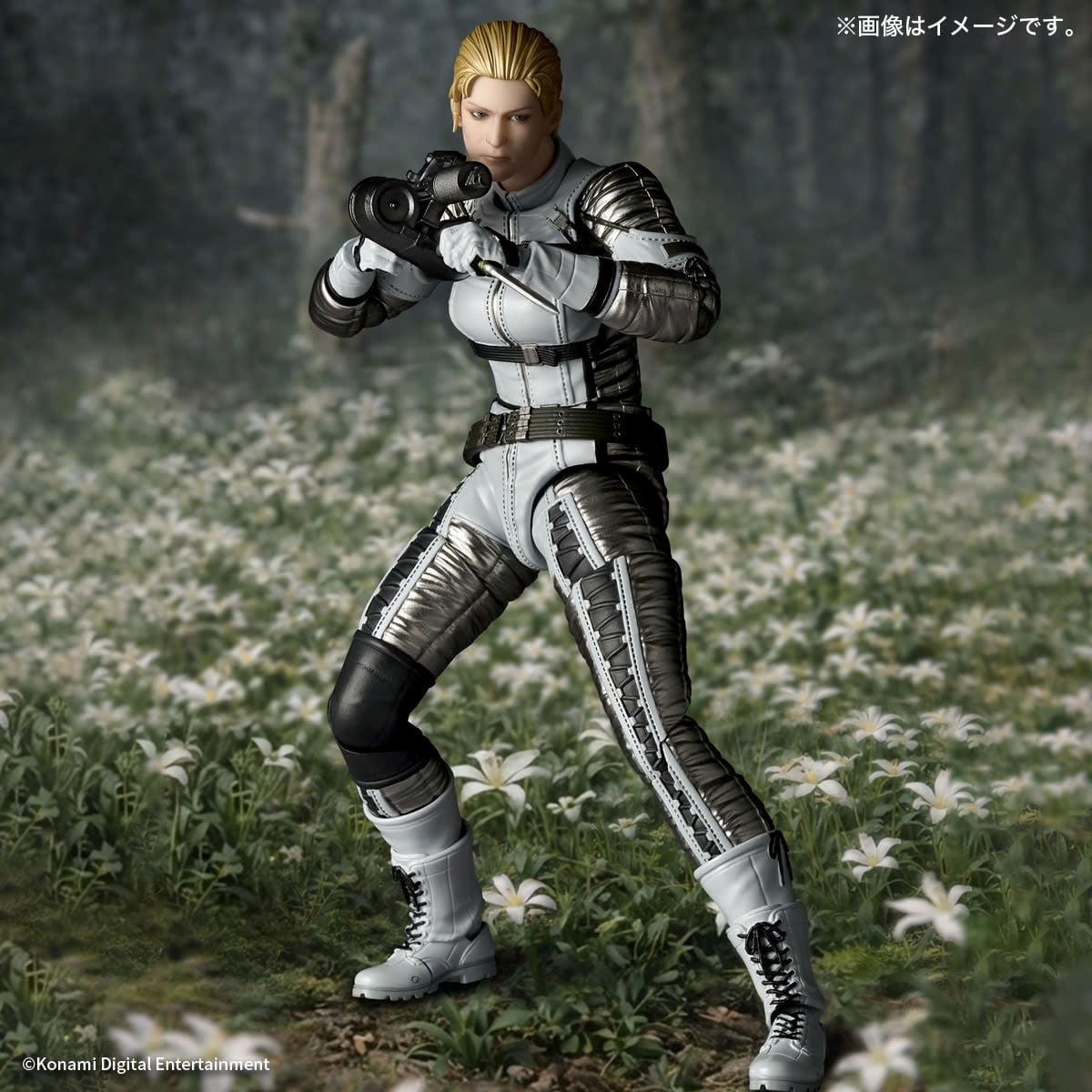 Kaiyodo Metal Gear Solid Delta: Snake Eater Amazing Yamaguchi Revoltech NR117 The Boss 6-Inch Action Figure - View 13