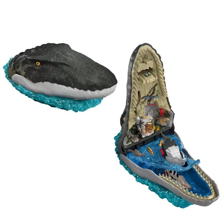 Mattel Jurassic World Rebirth Micro Adventures Mosasaurus Playset - View 3