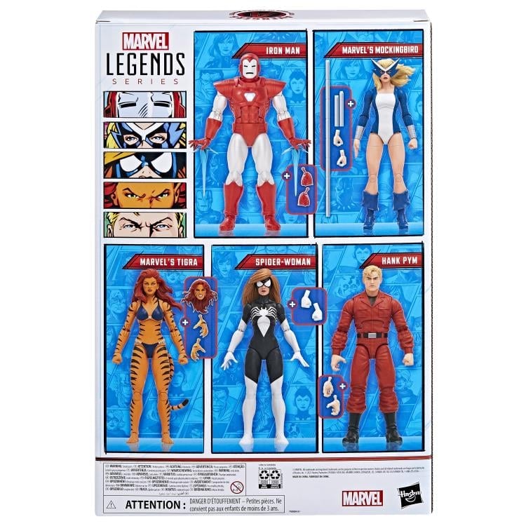 Hasbro Marvel Legends West Coast Avengers Exclusive Action Figure Five-Pack - View 27