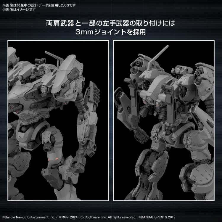 Bandai Armored Core VI: Fires of Rubicon 30 Minutes Missions RaD CC-2000 Orbiter Model Kit - View 12