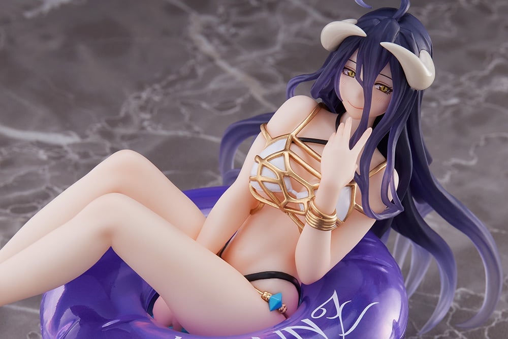 Taito Overlord IV Aqua Float Girls Albedo Plastic Figure - View 5