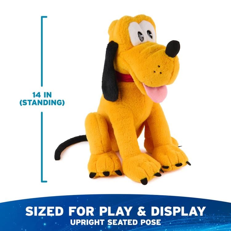Gund Disney Pluto 14-Inch Soft Plush Toy Stuffed Character - View 7