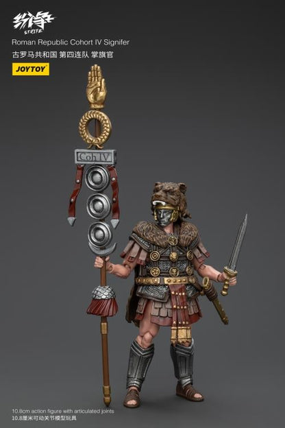 JoyToy Strife Roman Republic Cohort IV Signifer 1/18 Scale 4.25-Inch Action Figure - View 9