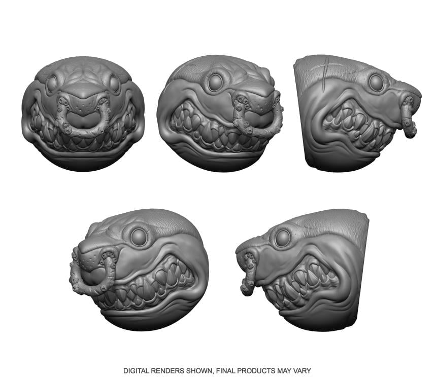 IgoStuff Monstors Heads Pack #1 Plastic Accessory Pack for Action Figures - View 4