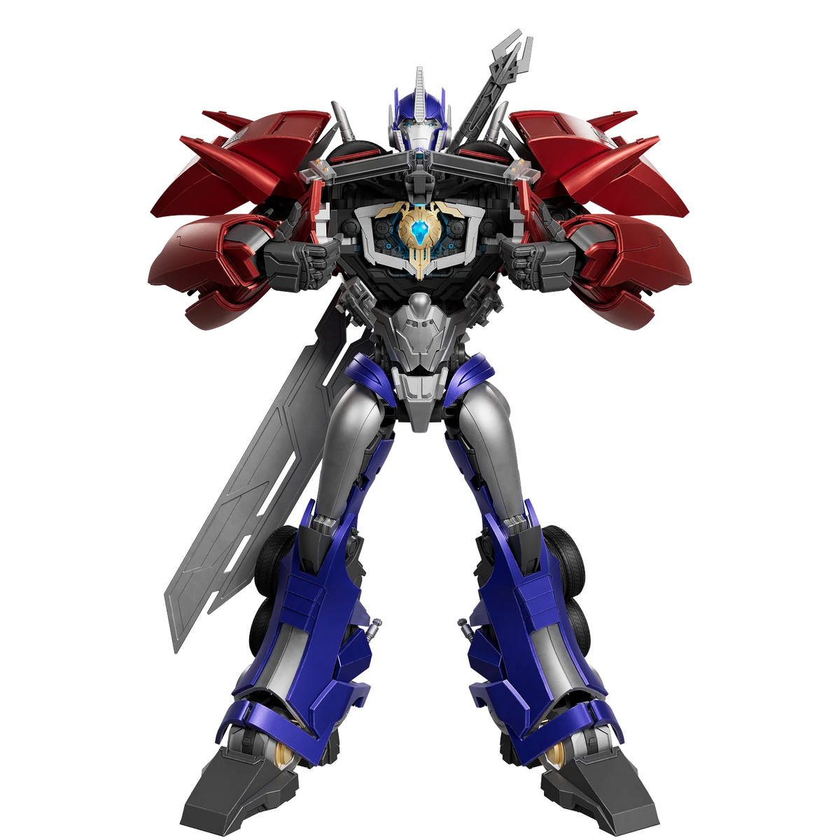 Blokees Transformers: Prime Action Edition 06 Optimus Prime 7.3-Inch ABS Model Kit - View 10