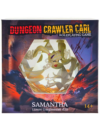 Renegade Game Studios Dungeon Crawler Carl Roleplaying Game Samantha Oversized D20 Dice