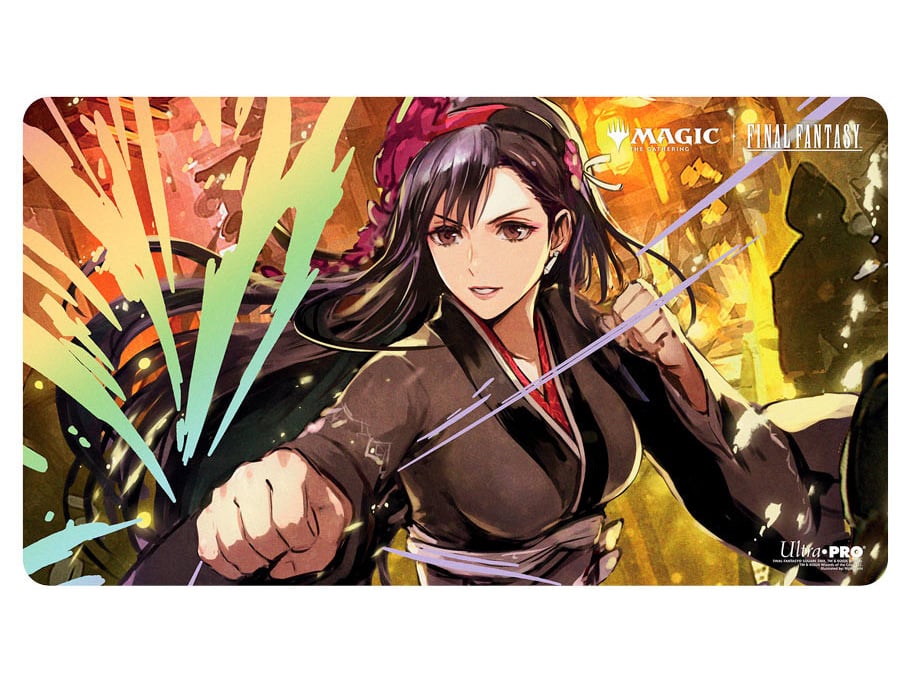 Ultra Pro Magic: The Gathering x Final Fantasy Tifa Lockhart Foil Playmat - View 3