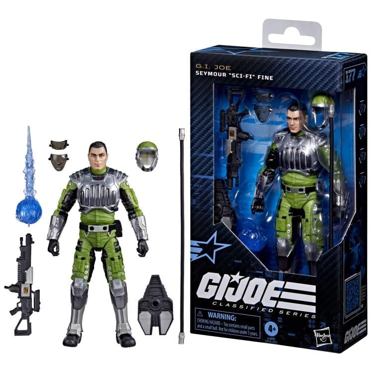 Hasbro G.I. Joe Classified Series #177 Seymour Sci-Fi Fine Action Figure - View 5