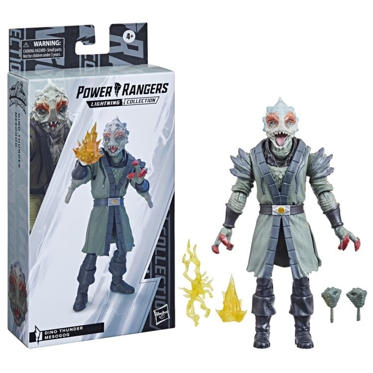 Hasbro Power Rangers Dino Thunder Lightning Collection Mesogog Plastic Figure - View 12