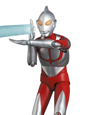 Medicom Toy MAFEX No.207 Shin Ultraman Ultraman Deluxe Ver. Plastic Action Figure, 6.3-Inch