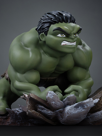 Iron Studios Spider-Man: Brand New Day MiniCo Hulk 5.5-Inch PVC Figure