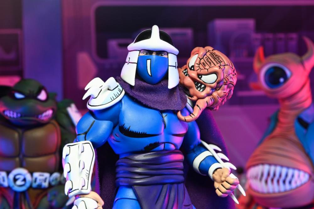 NECA Teenage Mutant Ninja Turtles Adventures Krang/Shredder (Archie Comics) Action Figure - View 9