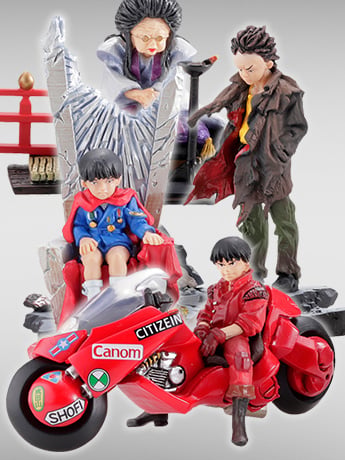 Kaiyodo Akira miniQ Part 3 Akira Box of 6 Random 3-Inch Figures (Reissue)