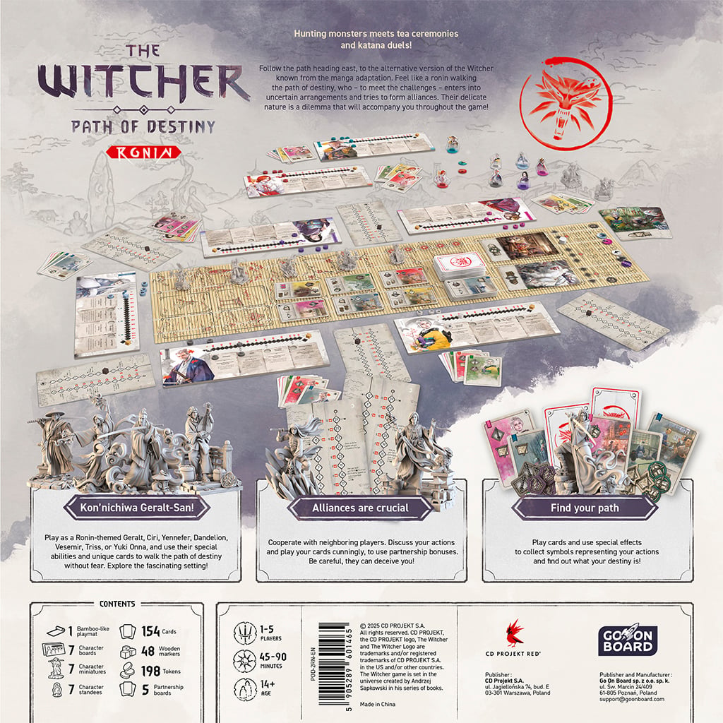 Go On Board The Witcher: Path of Destiny Ronin Board Game Add-On - View 4