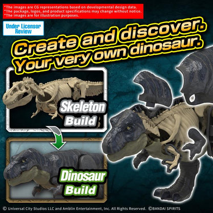 Bandai Jurassic World Rebirth Plannosaurus T-Rex Plastic Model Kit - View 5
