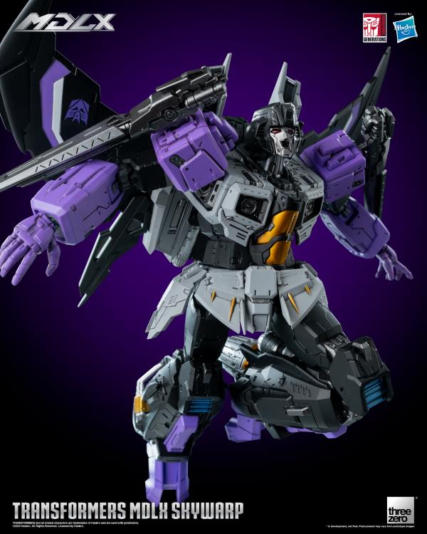 threezero Transformers MDLX Articulated Figure Series Skywarp 7.8-Inch Action Figure - View 21