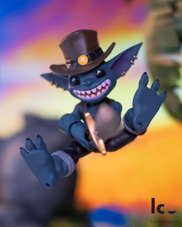 Lone Coconut Plunderlings Captain Ash 3.8-Inch Articulated Action Figure - View 5