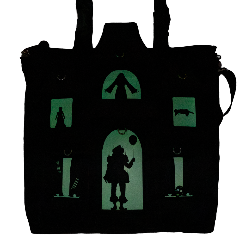 Whatever Warner Bros. Horror House Oversized Padded Tote Bag (14.5-Inch) - View 6