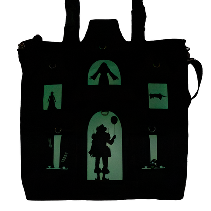 Whatever Warner Bros. Horror House Oversized Padded Tote Bag (14.5-Inch) - View 6
