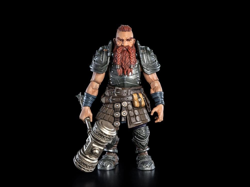 Four Horsemen Mythic Legions: The Roleplaying Game Dwarf Fighter (Base Player) Action Figure - View 4