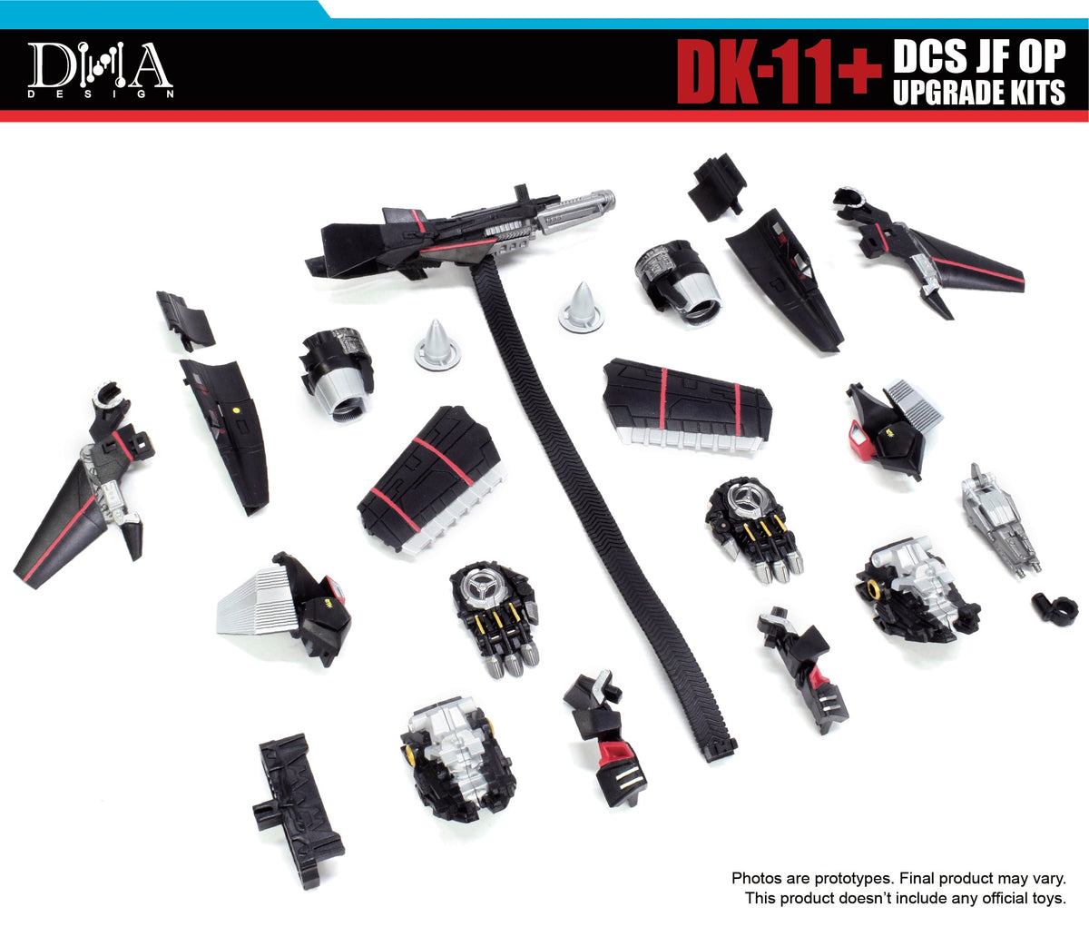 DNA Design DK-11+ DCS JF OP Upgrade Kit ABS and PVC Model Accessory Set - View 3