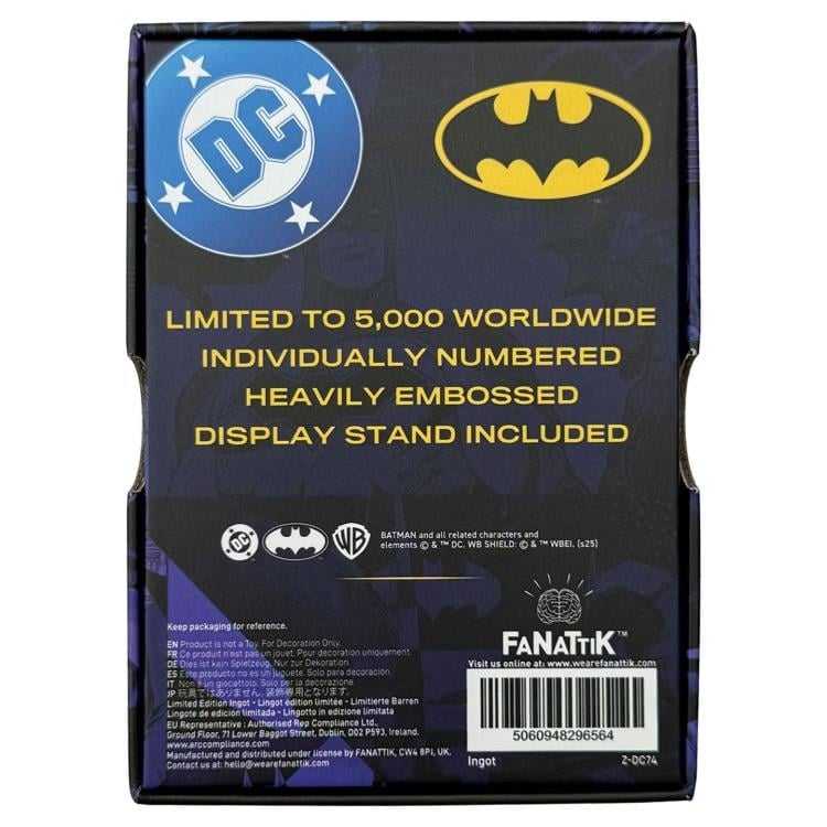 Fanattik Collectibles DC Comics Batman Armor Limited Edition Ingot (2-Inch) - View 12