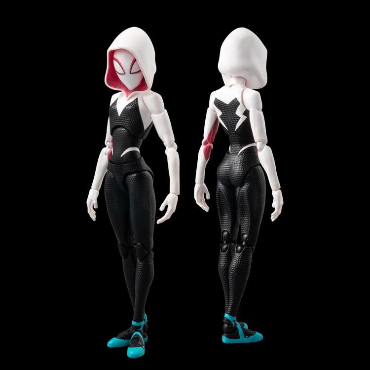 Sentinel Spider-Man: Into the Spider-Verse SV-Action Spider-Gwen and Spider-Ham Plastic Figure Set - View 7