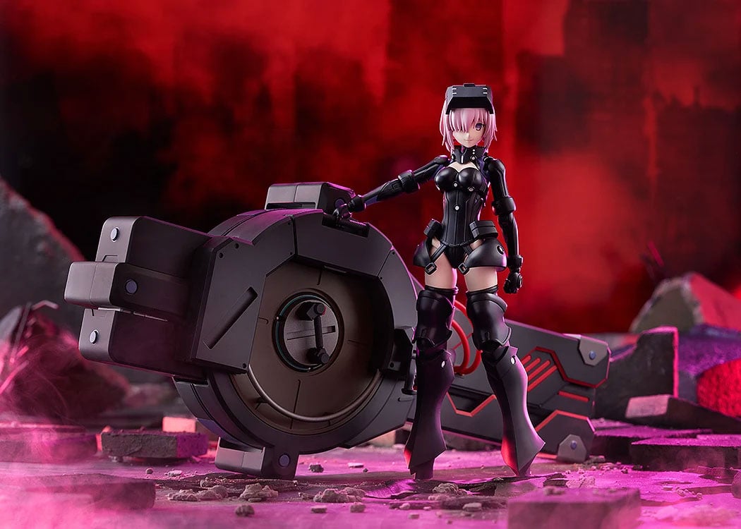 Max Factory Fate/Grand Order Plamatea Shielder/Mash Kyrielight (Ortinax) (Black Barrel Edition) Model Kit - View 7