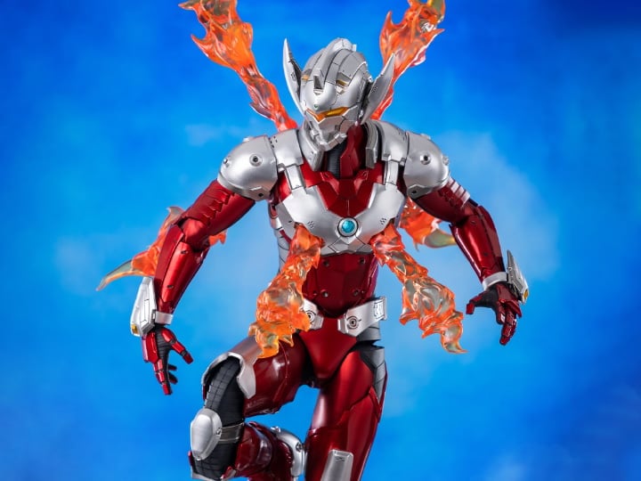 threezero Ultraman FigZero Ultraman Suit Taro (Anime Ver.) 1/7 Scale Figure 12-Inch - View 2