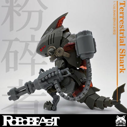 Box Industries RoboBeast Terrestrial Shark 1/12 Scale Plastic Model Kit - View 5
