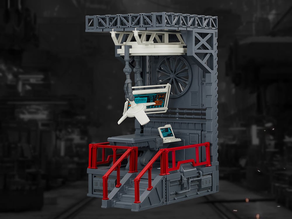JoyToy Dark Source Hangar Style Diorama Display Base (07) 1/25 Scale 10.3-Inch Collectible - View 2