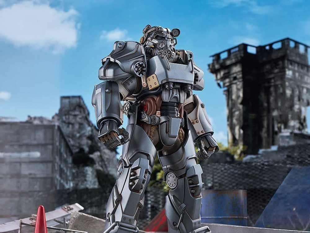 Good Smile Fallout Plamatea T-60 Power Armor 8-Inch Plastic Model Kit - View 2