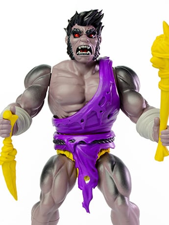Formo Toys Legends of Dragonore Brukteror Cave Man Figure 5.5-Inch