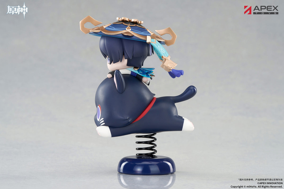 Apex Genshin Impact Happy Shake Wanderer Springy Chibi Figure 4-Inch - View 11