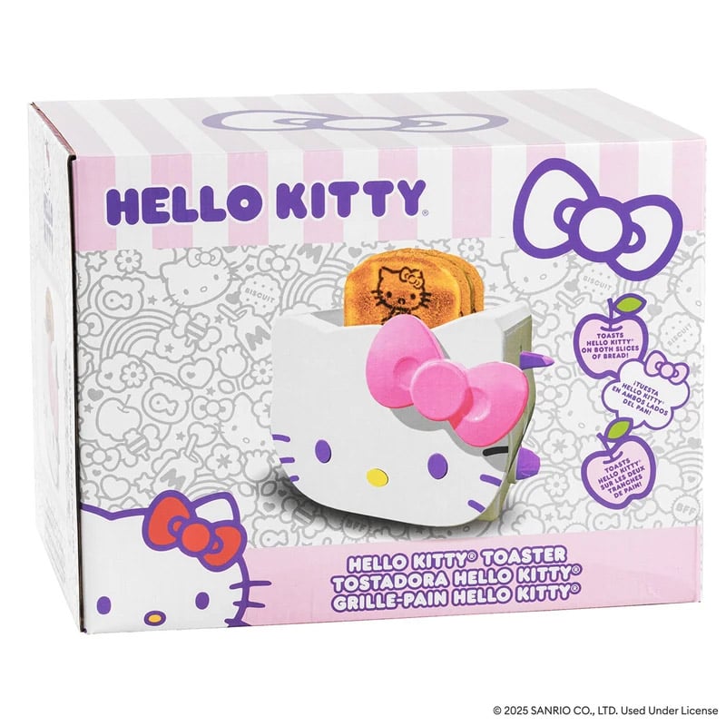 Uncanny Brands Hello Kitty 3D Deluxe Toaster Collectible, 7.5-Inch - View 11