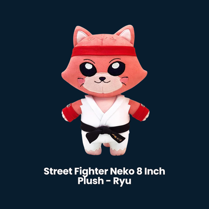 Toynk Street Fighter x Neko Ryu 8-Inch Polyester Plush - View 4