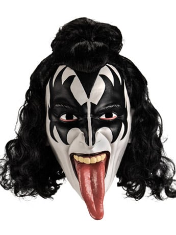 Trick or Treat Studios KISS The Demon Deluxe Injection Mask, 9-Inch