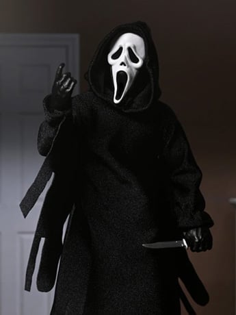 NECA Ghost Face 8-Inch Clothed Plastic Action Figure