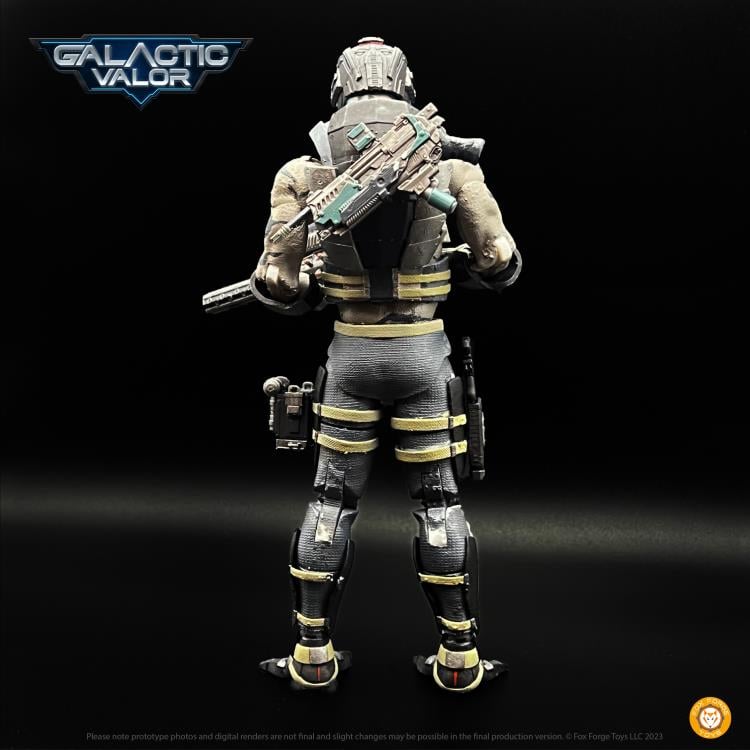 Fox Forge Toys Galactic Valor Shadow Stalker 1/12 Scale Action Figure - View 5