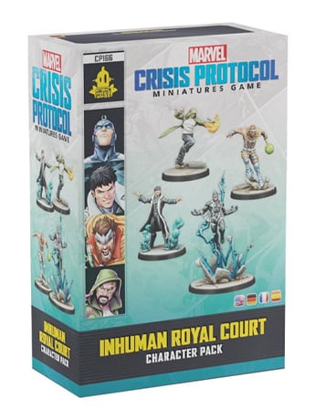 Atomic Mass Games Marvel Crisis Protocol Inhuman Royal Court Character Pack Miniatures