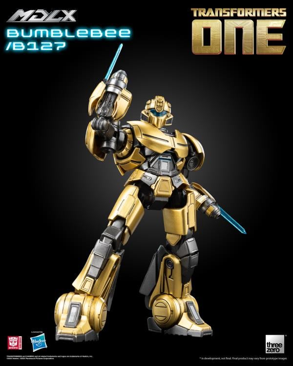 threezero Transformers: One MDLX Articulated Figure Series Bumblebee/B127 5-Inch Action Figure - View 15