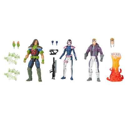 Hasbro Marvel Legends X-Force Domino, Rictor and Cannonball Action Figure Multipack - View 17