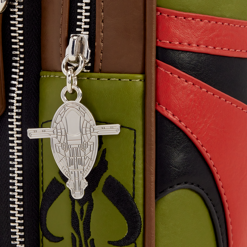 Loungefly Star Wars Boba Fett 8.5-Inch Sling Crossbody Bag - View 6
